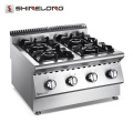 Mesa Top x Série Cozinha Gas Range 6 Burner With Cabinet